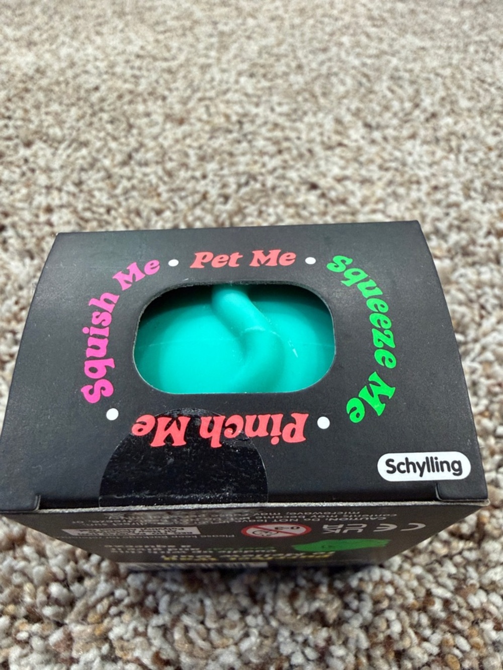 Needoh Cool Cats Squishy Toy - Teal - Picture 5 of 8